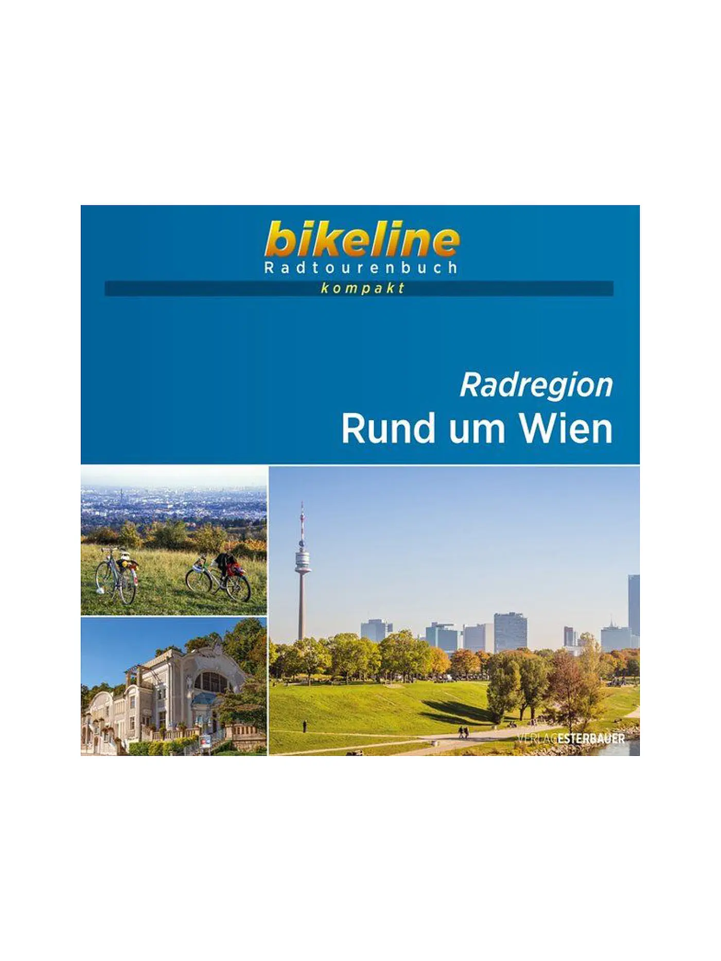 ESTERBAUER | Wanderkarte Bikeline Rund um Wien Maßstab 1:60.000 | 